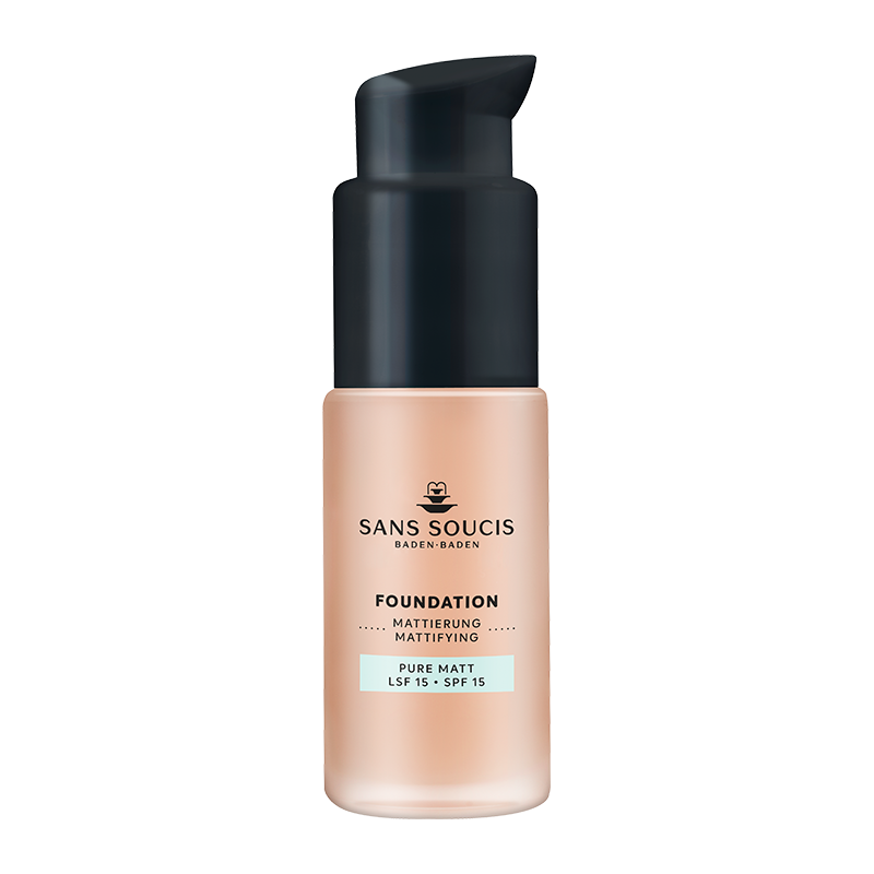 SANS SOUCIS | PURE MATT FOUNDATION | 50 Tanned Rosé LSF 15