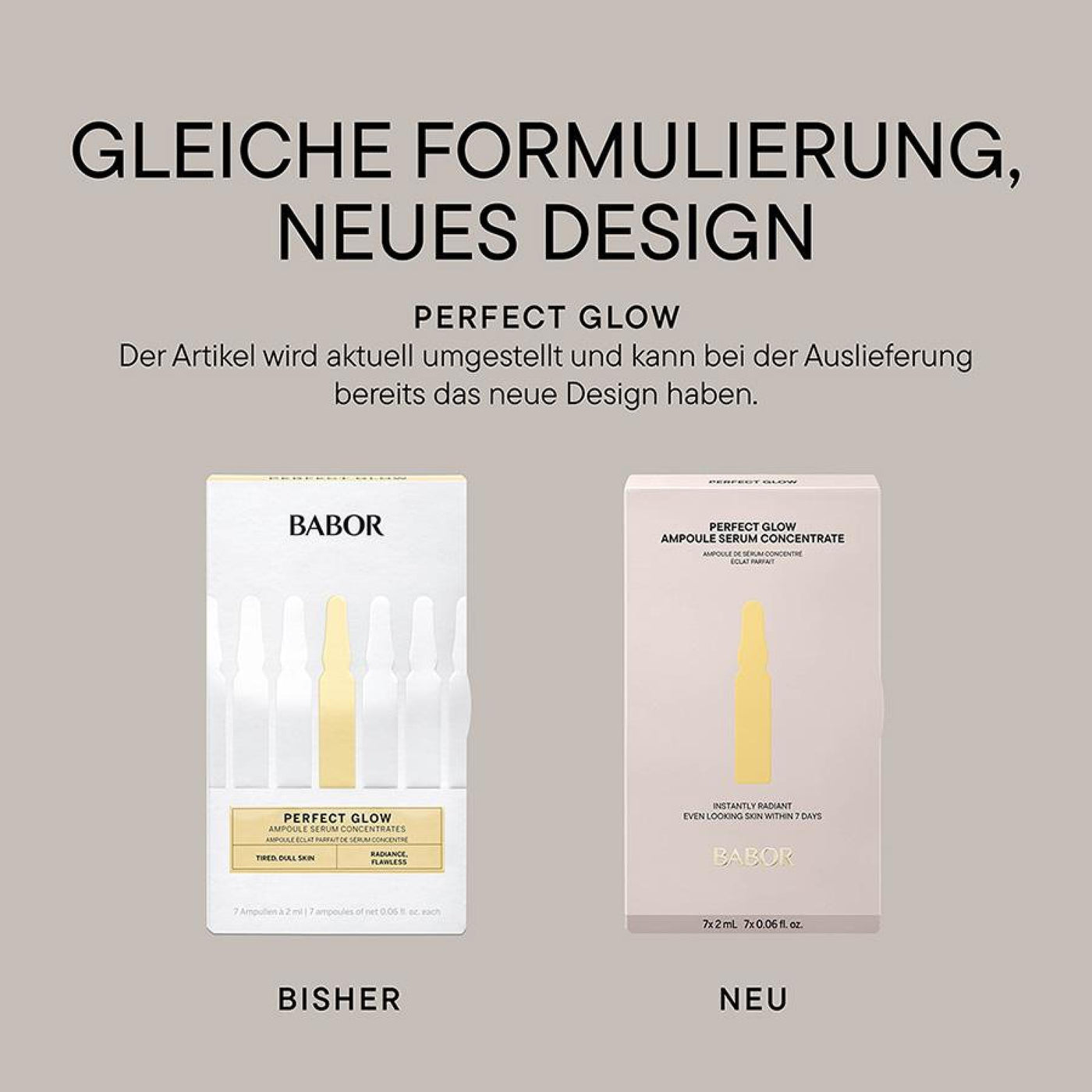 BABOR | AMPOULE CONCENTRATES | PERFECT GLOW