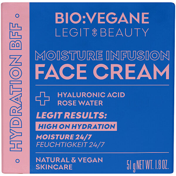 BIO VEGANE | MOISTURE INFUSION FACE CREAM