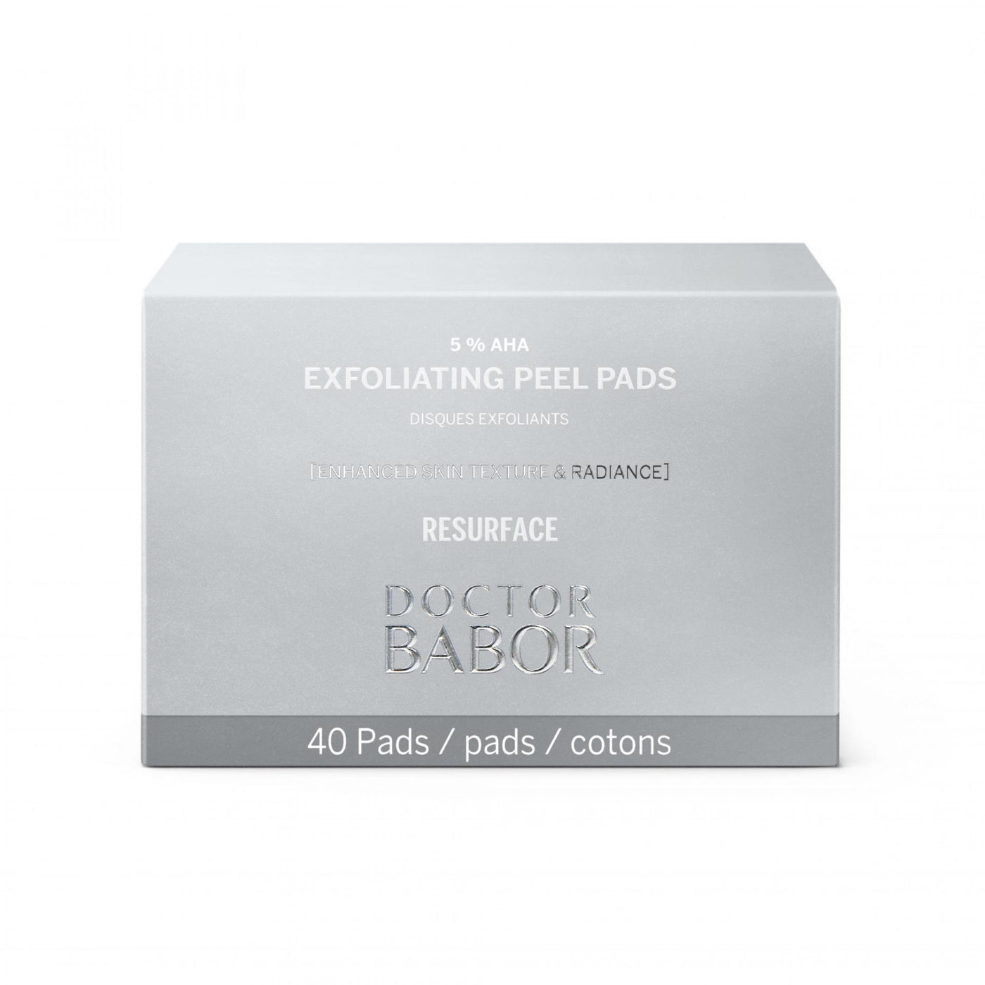 DOCTOR BABOR | RESURFACE | Exoliating Peel Pads